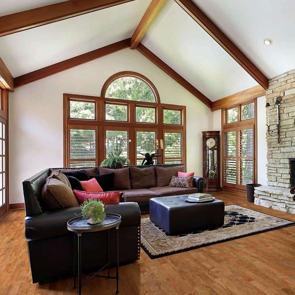 Деревянные окна в дом в Владимире